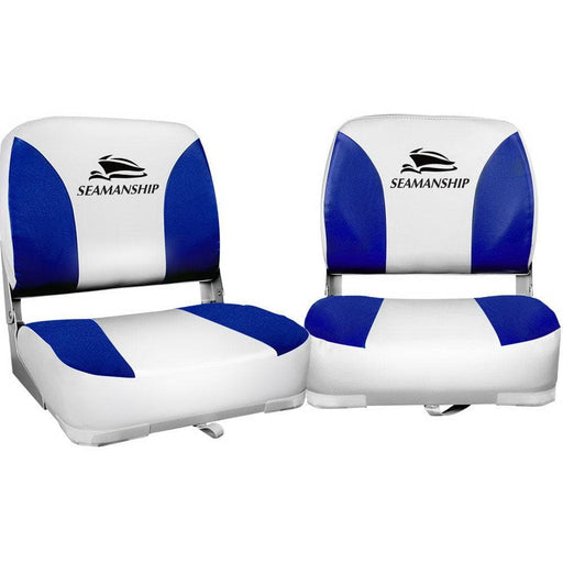 Goslash Picks Seamanship Set of 2 Folding Swivel Boat Seats
