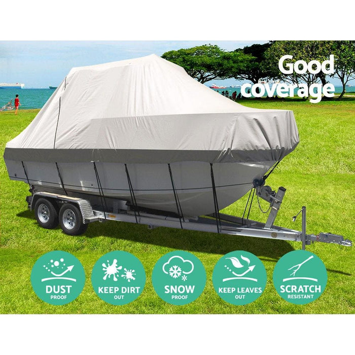 Goslash Picks Seamanship 25 - 27ft Waterproof Boat Cover