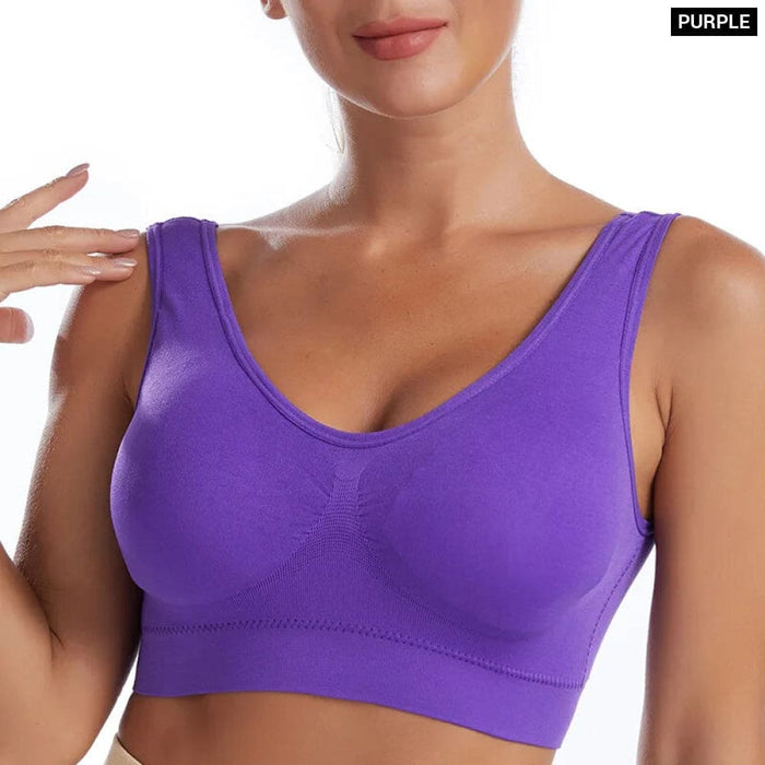 Seamless Plus Size Bralette for Women