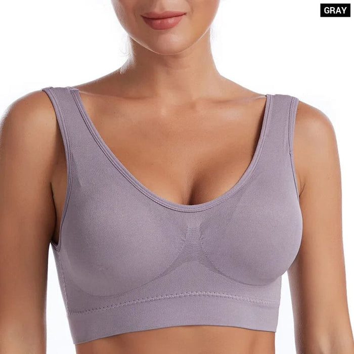 Seamless Plus Size Bralette for Women