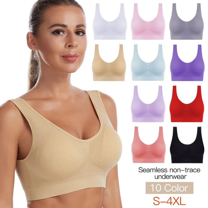 Seamless Plus Size Bralette for Women