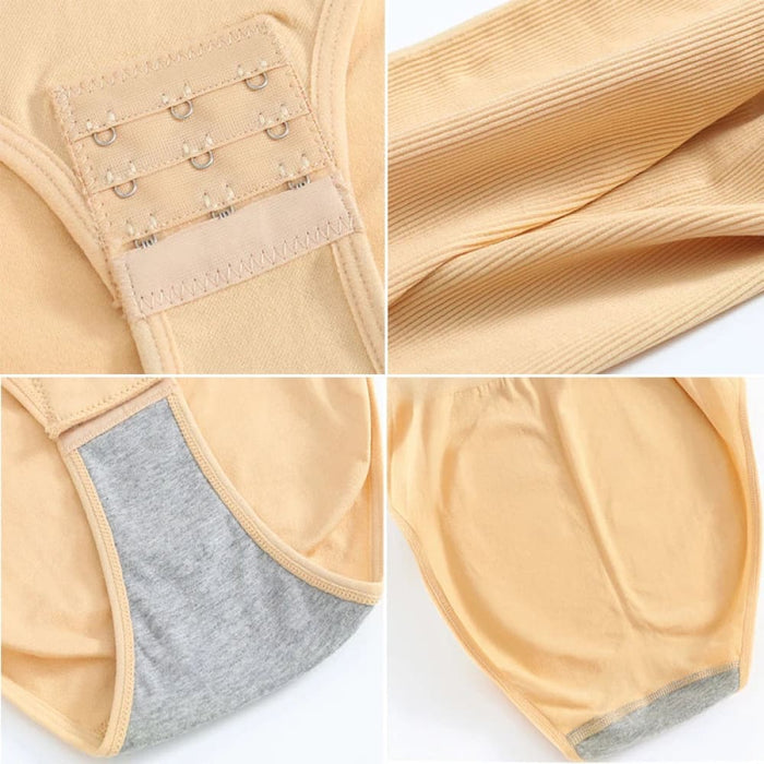 Seamless Waist Trainer Bodysuit for Women