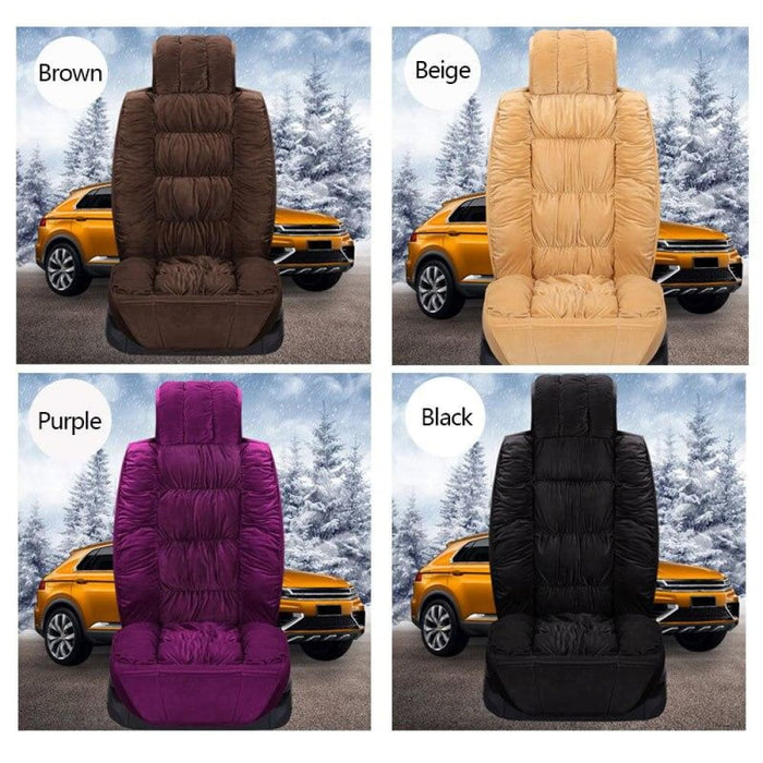Car Seat Covers Plush Automobiles Cover Interior Warm