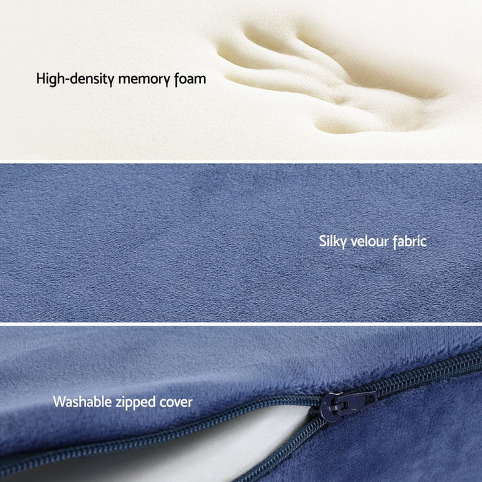 Goslash Picks Seat Cushion Memory Foam Pillow Back Pain