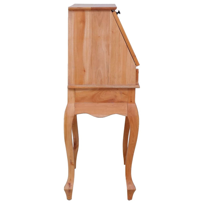 Secretary Desk 78x42x103 Cm Solid Mahogany Wood Xntnax