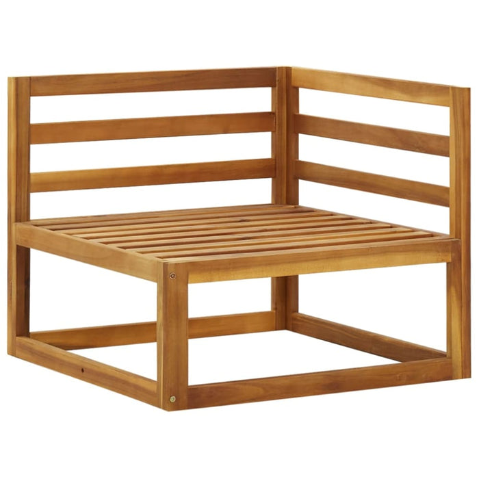 Sectional Corner Sofas 2 Pcs with Cushions Cream White