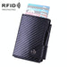 Secure Aluminum Coin Purse With Rfid Protection