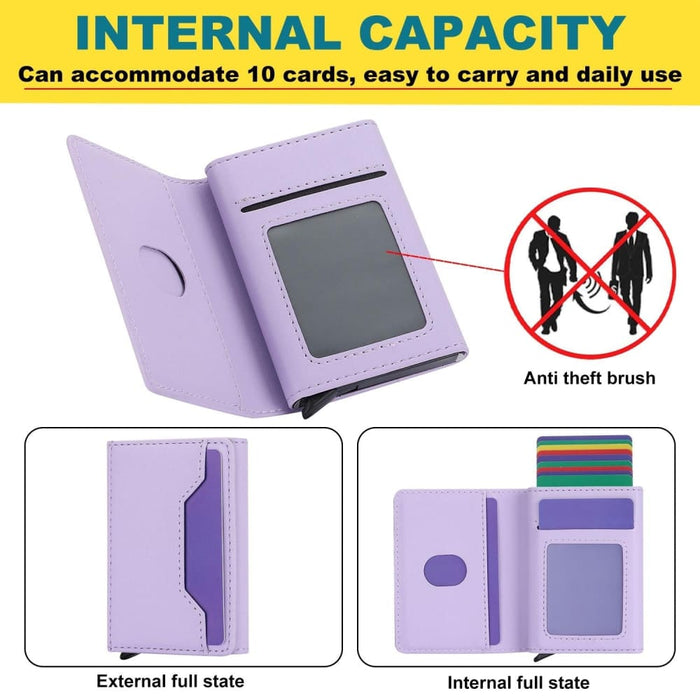 Secure Brush Card Bag 10x6x3cm