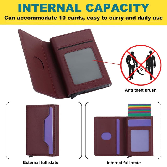 Secure Brush Card Bag 10x6x3cm