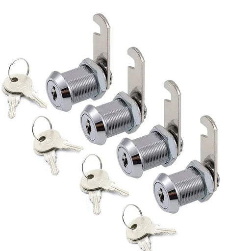 Secure Cabinet Locks With Iron Keys Pack Of 4