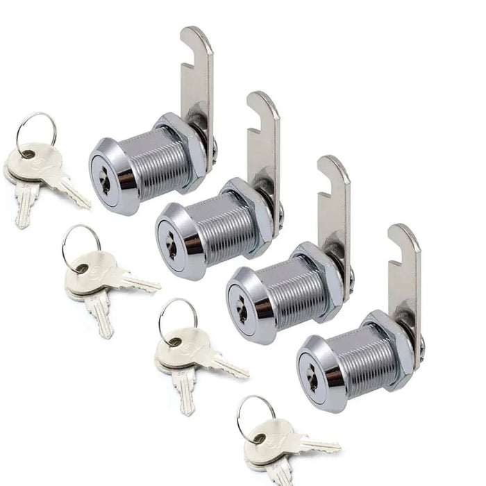 Secure Cabinet Locks With Iron Keys Pack Of 4