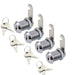 Secure Cabinet Locks With Iron Keys Pack Of 4