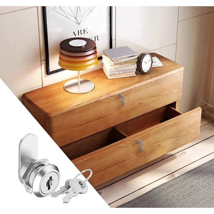 Secure Cabinet Locks With Iron Keys Pack Of 4