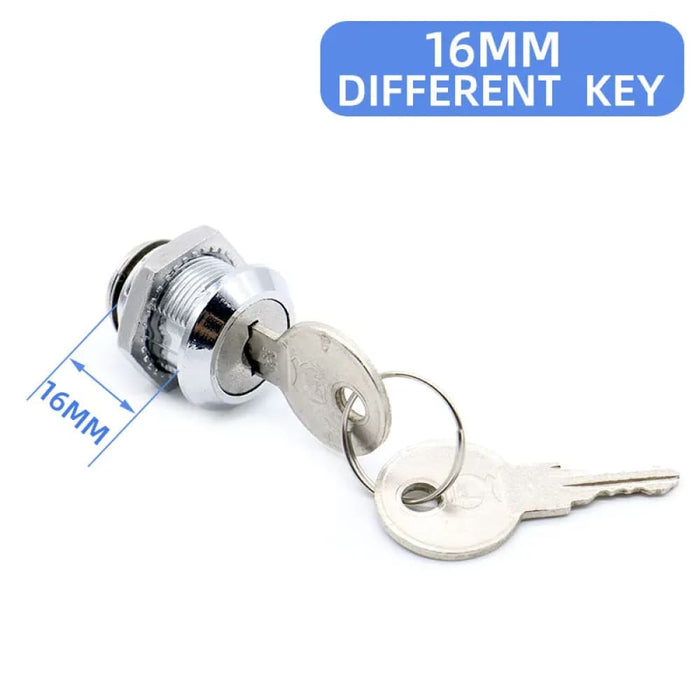 Secure Cabinet Locks With Iron Keys Pack Of 4