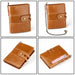 Secure Multi Card Mens Wallet First Layer Cowhide