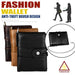 Secure Multi Card Mens Wallet First Layer Cowhide