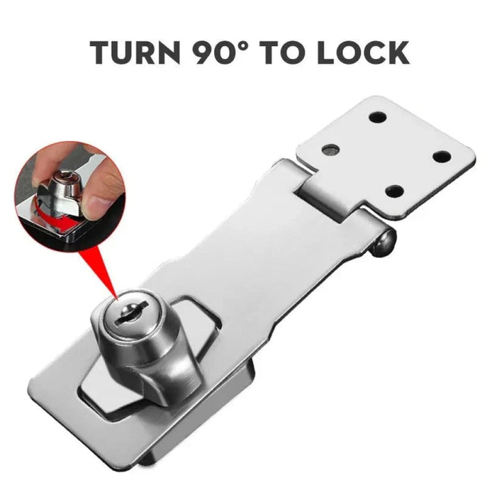 Secure Punch Free Drawer Lock For Cabinets