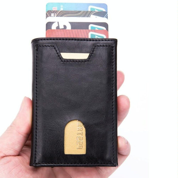 Secure Rfid Aluminum Card Holder