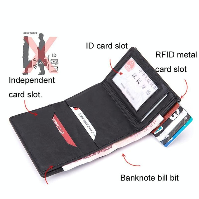 Secure Rfid Aluminum Card Holder