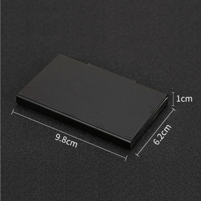 Secure Rfid Blocking Aluminum Credit Card Case