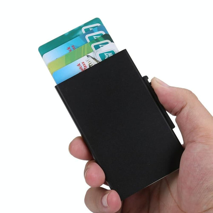 Secure Rfid Blocking Aluminum Credit Card Case