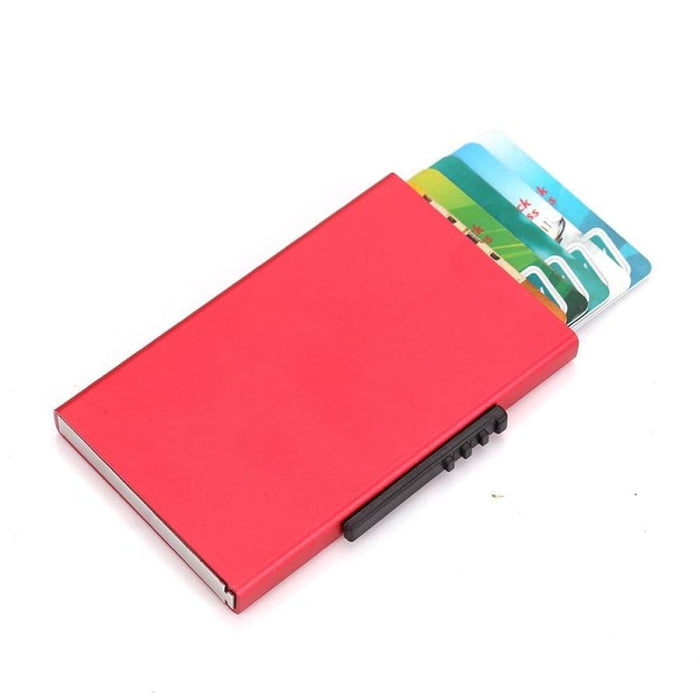 Secure Rfid Blocking Aluminum Credit Card Case
