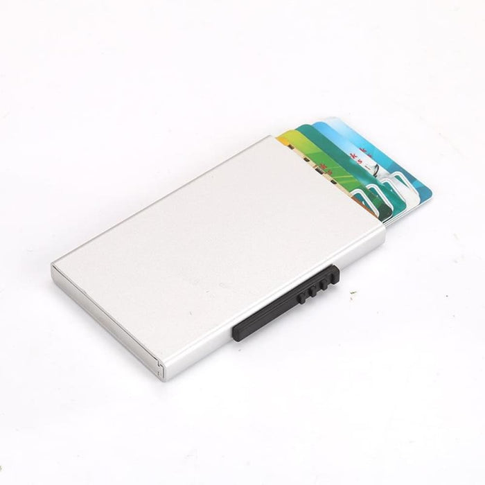 Secure Rfid Blocking Aluminum Credit Card Case