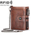 Secure Rfid Cowhide Wallet