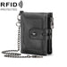 Secure Rfid Cowhide Wallet