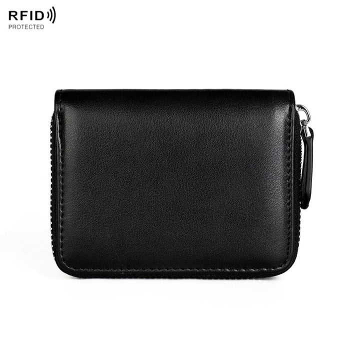 Secure Rfid Leather Coin Purse