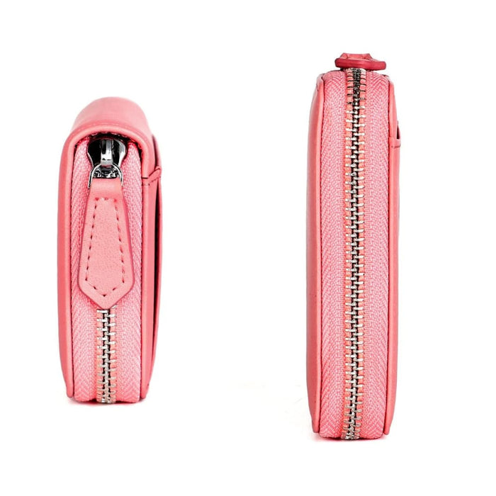 Secure Rfid Leather Coin Purse