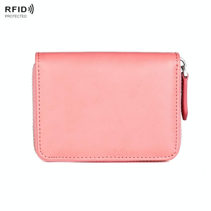 Secure Rfid Leather Coin Purse