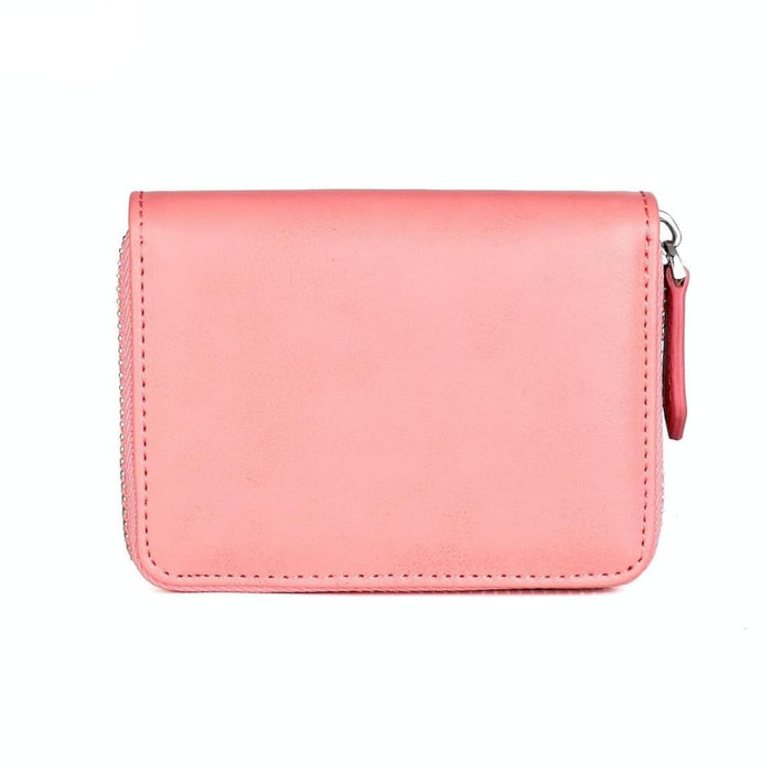 Secure Rfid Leather Coin Purse