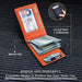 Secure Rfid Leather Wallet