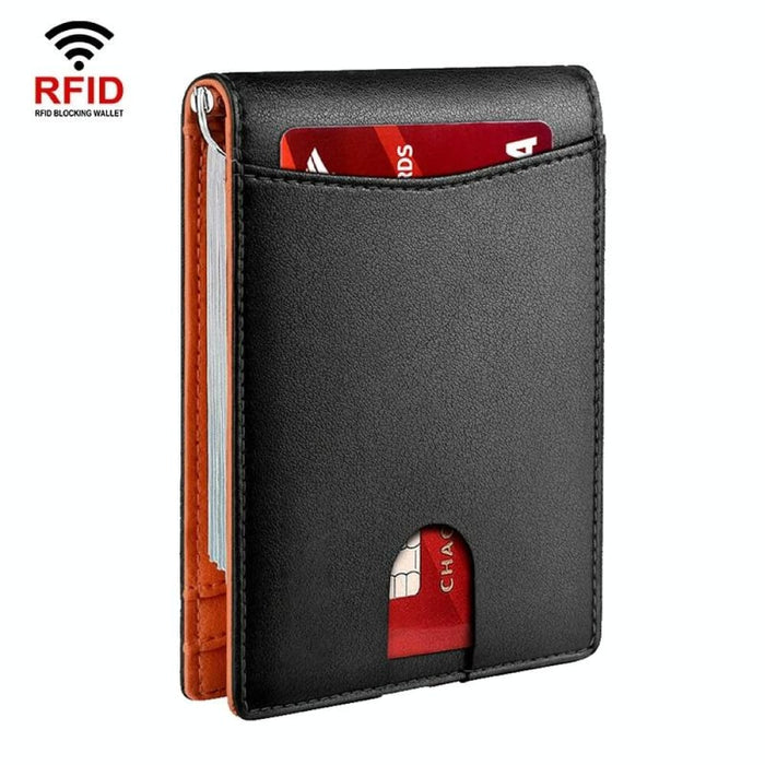 Secure Rfid Leather Wallet