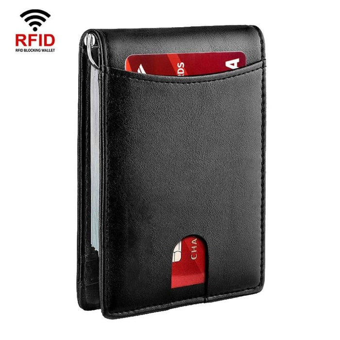 Secure Rfid Leather Wallet