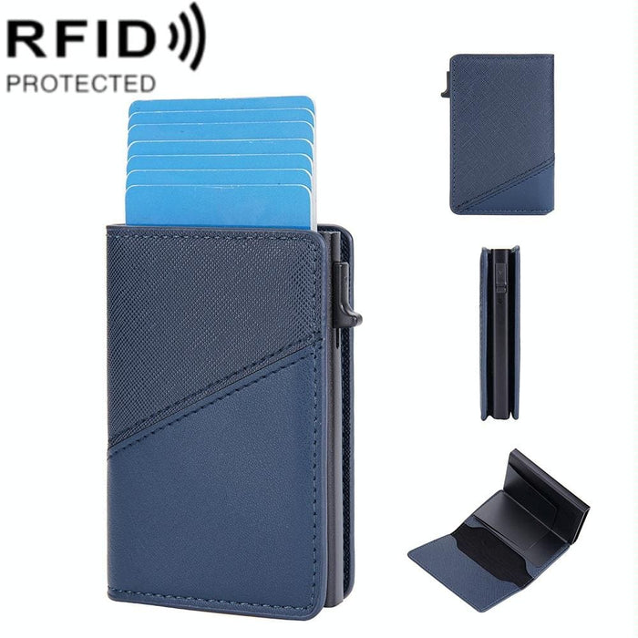 Secure Rfid Leather Wallet With Anti Theft Design