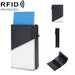 Secure Rfid Leather Wallet With Anti Theft Design