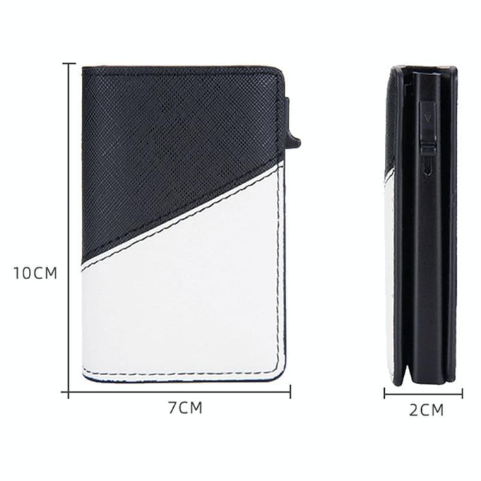Secure Rfid Leather Wallet With Anti Theft Design