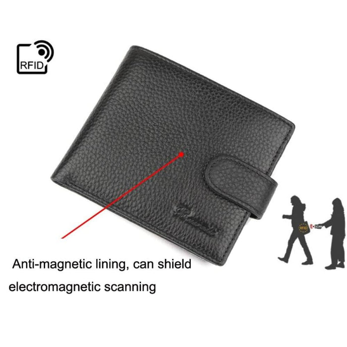 Secure Rfid Mens Wallet
