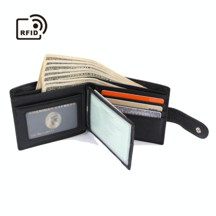 Secure Rfid Mens Wallet