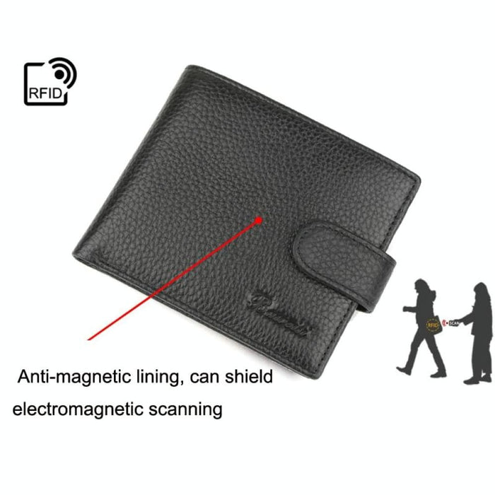 Secure Rfid Mens Wallet