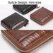 Secure Rfid Mens Wallet With Zipper