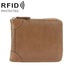 Secure Rfid Mens Zip Wallet