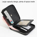 Secure Rfid Mens Zip Wallet