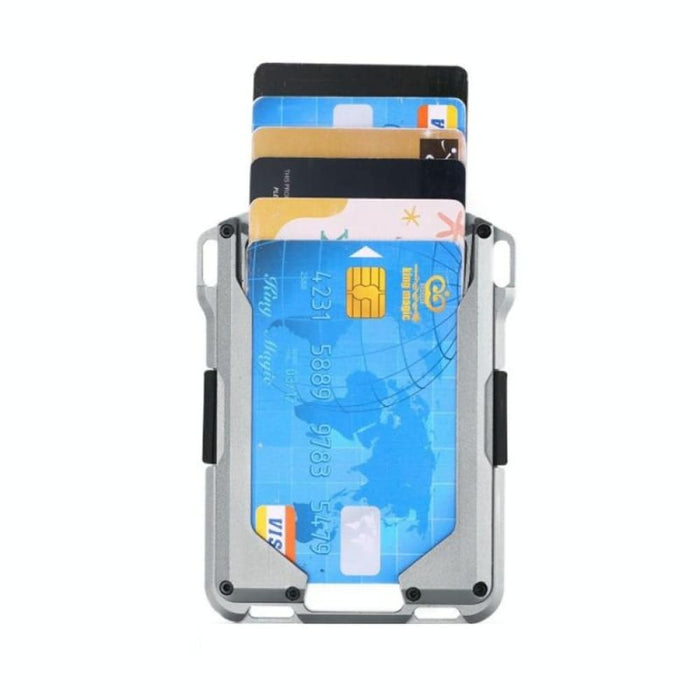 Secure Rfid Metal Credit Card Holder