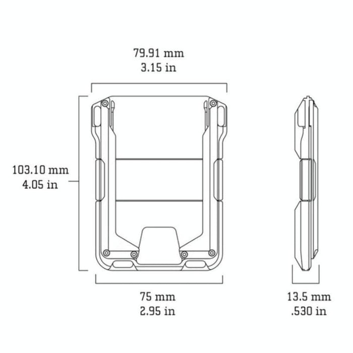 Secure Rfid Metal Credit Card Holder