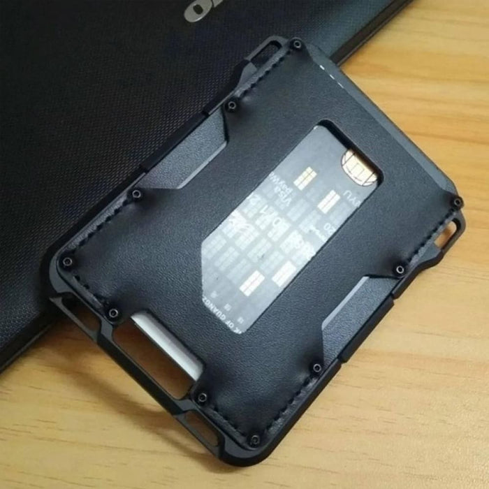 Secure Rfid Metal Credit Card Holder