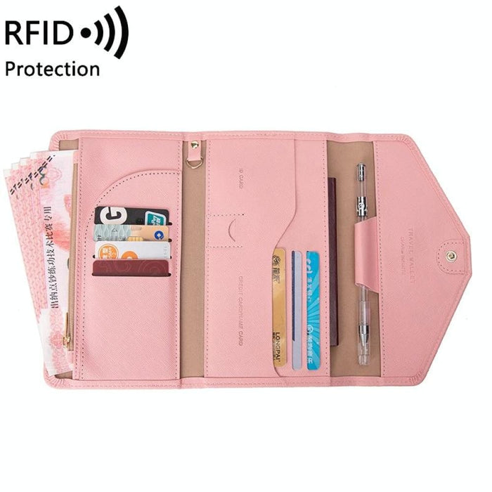 Secure Rfid Passport And Card Bag
