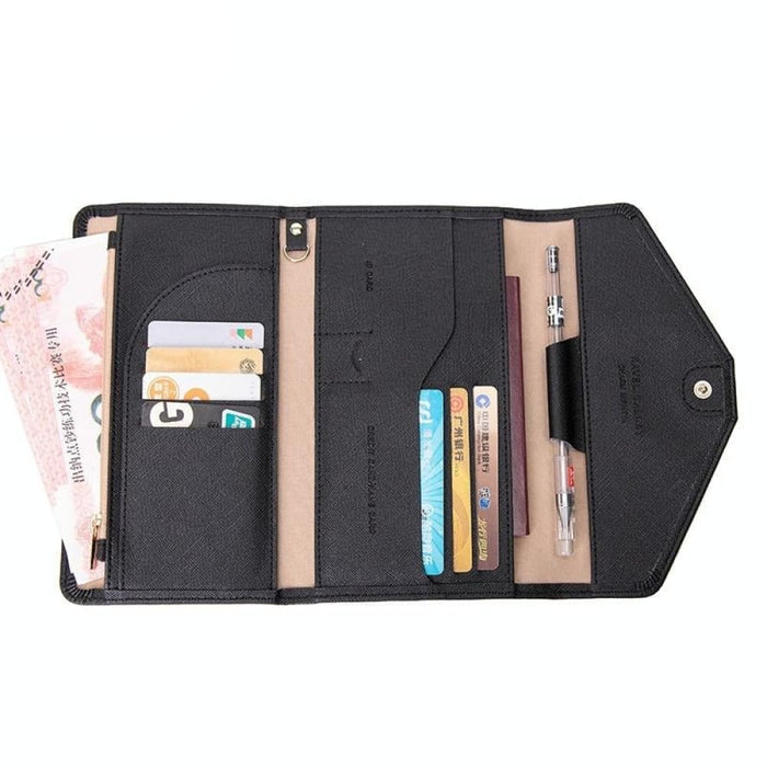 Secure Rfid Passport And Card Bag